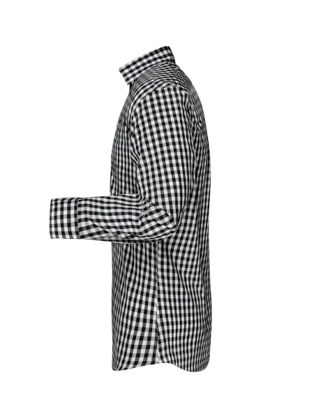 camicia-da-uomo-james-nicholson-mens-checked-shirt-black-white-48.webp