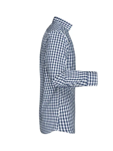 camicia-da-uomo-james-nicholson-mens-checked-shirt-navy-white-62.webp