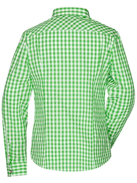 camicia-da-donna-james-nicholson-ladies-traditional-shirt-green-white-30.webp