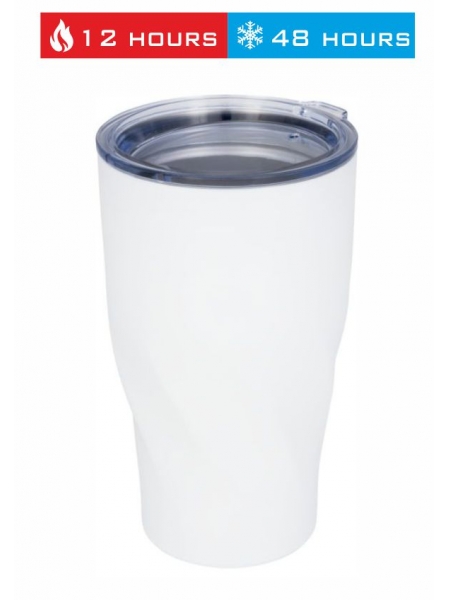 Bicchiere termico con isolamento sottovuoto in rame Hugo da 470 ml