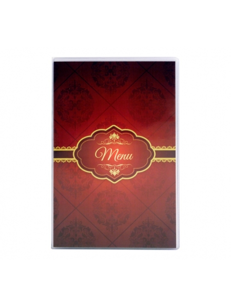Porta menu ristorante medio con tasche in copertina 16,50 x 26 cm