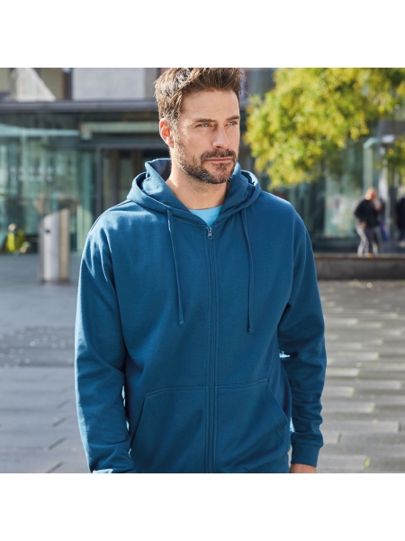 Felpe personalizzate Zip Hoody Men in cotone e poliestere