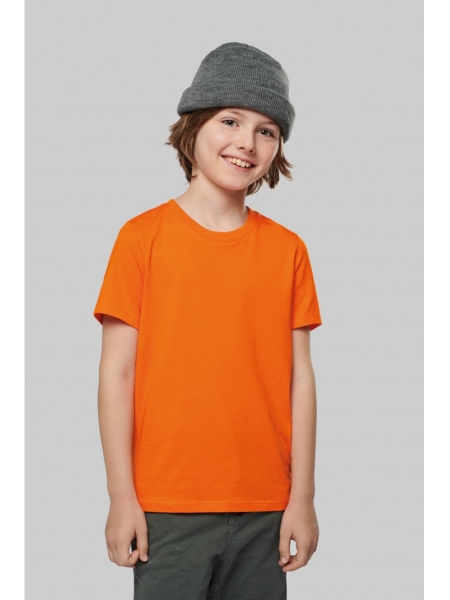 T shirt colorate economiche per bimbi in cotone bio