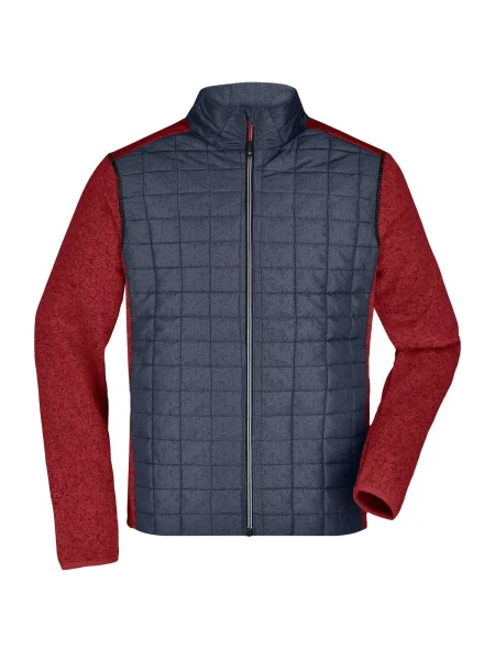 giubbino-da-uomo-personalizzato-in-pile-james-nicholson-mens-knitted-hybrid-jacket-red-melange-anthracite-melange-51.webp