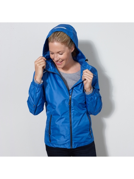 K-Way da donna personalizzato James & Nicholson Ladies' Rain Jacket