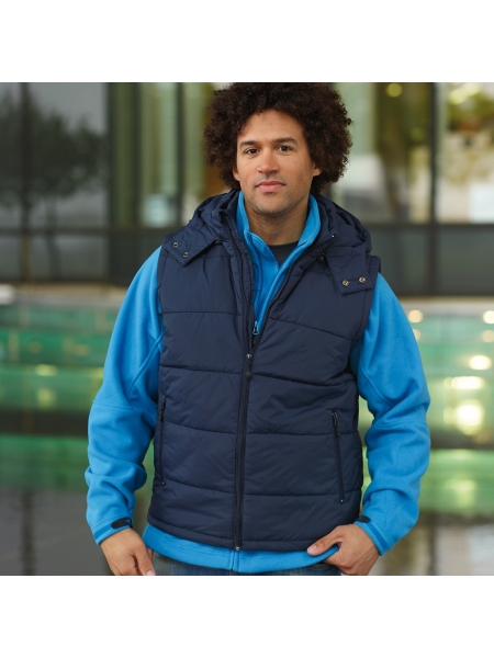 Gilet da uomo personalizzato James & Nicholson Men's Padded Vest