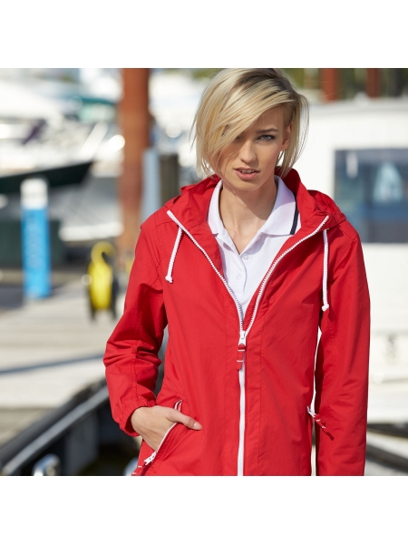 Giubbino da donna personalizzato James & Nicholson Ladies' Sailing Jacket