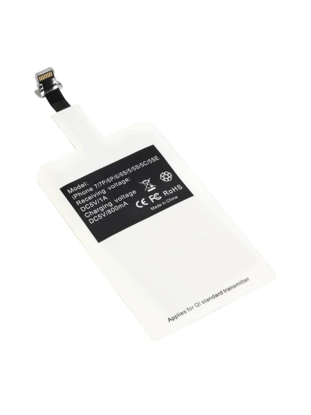 Ricevitore wireless QI con connettore lightning