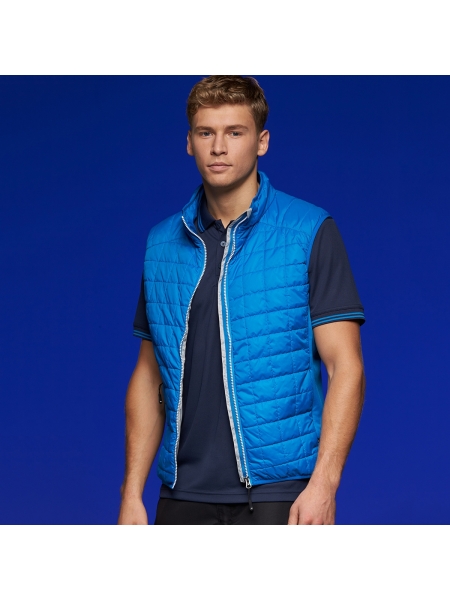 Gilet da uomo personalizzato James & Nicholson Men's Hybrid Vest