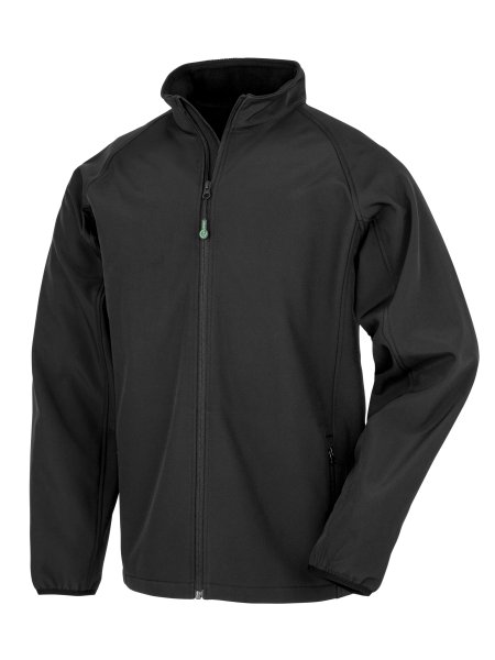 Giacca softshell personalizzabile Result uomo in materiale riciclato