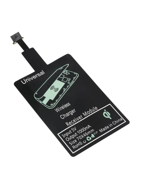 Ricevitore QI wireless con connettore micro USB