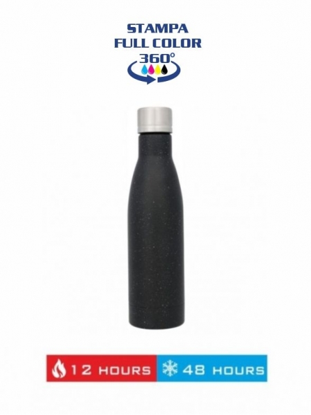 Borraccia termica in acciaio personalizzata Vasa Speckled 500 ml