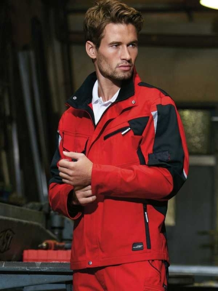 Giubbotto da lavoro prsonalizzato James & Nicholson Workwear Jacket - Strong