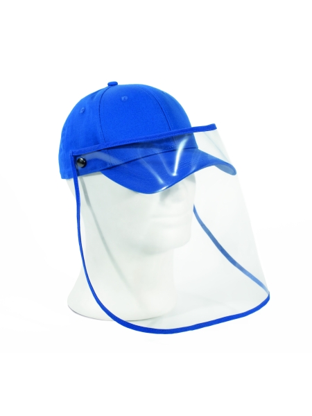 Cappellino con visiera trasparente da lavoro prsonalizzato K-Up Mirror