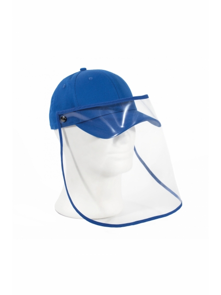 Cappellino con schermo trasparente Mirror