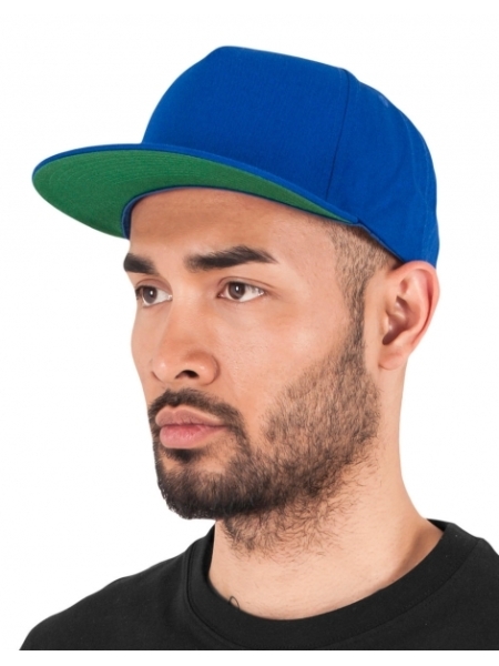 Cappellino rap e snapback 5 pannelli personalizzato Flexfit Snapback