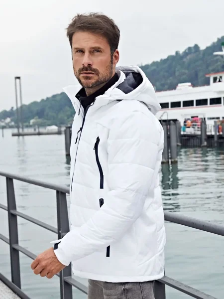 Giubbino da uomo personalizzato James & Nicholson Men's Outdoor Hybrid Jacket