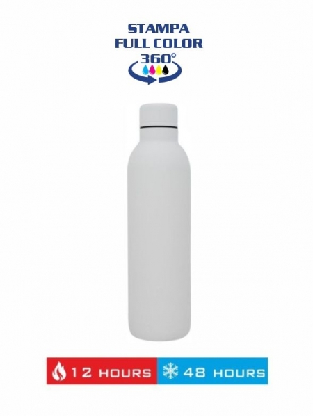 Borraccia termica in acciaio personalizzata Thor 510 ml