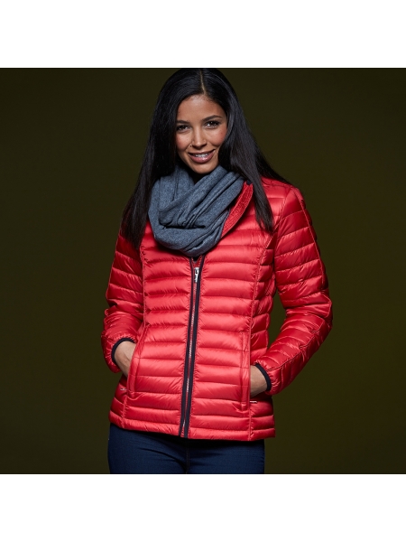 Giubbino da donna personalizzato James & Nicholson Ladies' Quilted Down Jacket