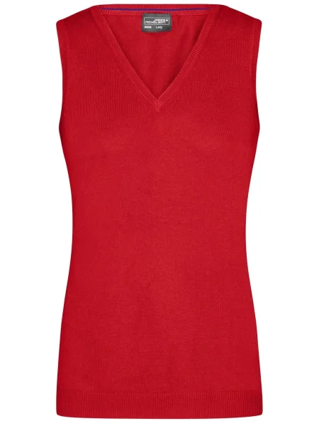 gilet-da-donna-personalizzata-james-nicholson-ladies-v-neck-pullover-red-80.webp