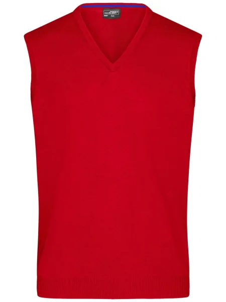 gilet-da-uomo-personalizzato-james-nicholson-mens-v-neck-pullover-red-84.webp