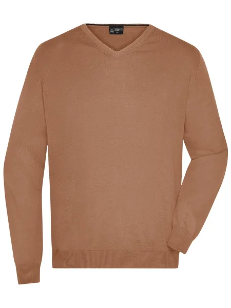 maglione-da-uomo-personalizzato-james-nicholson-mens-v-neck-pullover-camel-63.webp