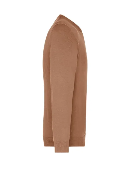 maglione-da-uomo-personalizzato-james-nicholson-mens-v-neck-pullover-camel-65.webp