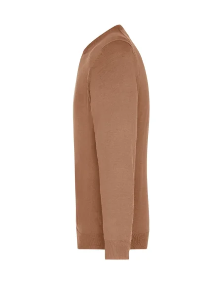 maglione-da-uomo-personalizzato-james-nicholson-mens-v-neck-pullover-camel-66.webp