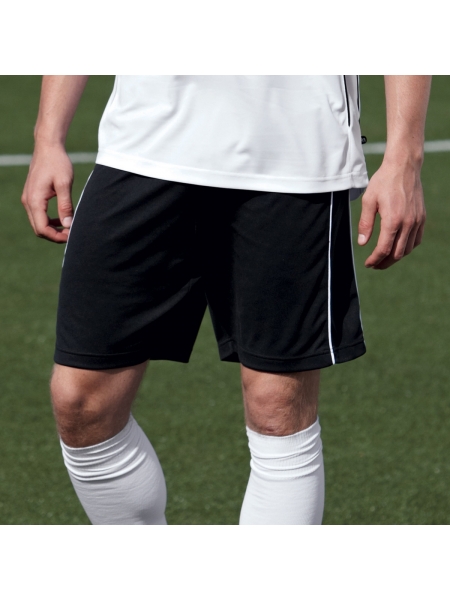 Pantaloncino da calcio personalizzato James & Nicholson Basic Team Shorts