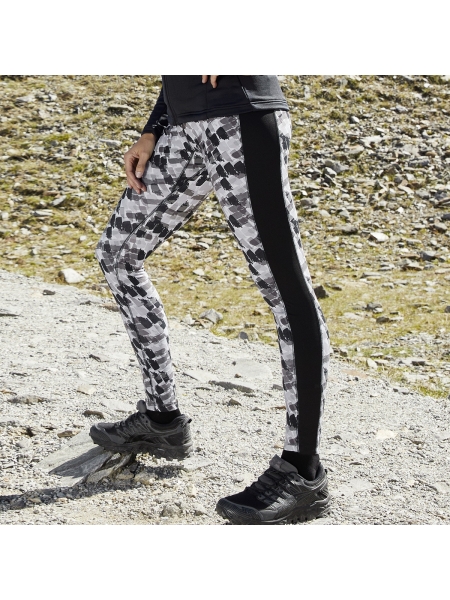 Legging sportivo personalizzato James & Nicholson Ladies' Sports Tights