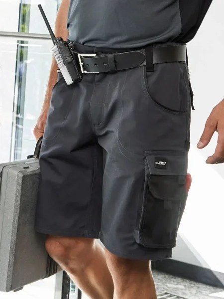 Bermuda da lavoro personalizzata James & Nicholson Workwear Bermudas - Strong