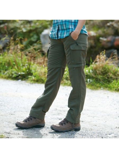 Pantaloni da trekking Ladies' Zip-Off Pants James & Nicholson