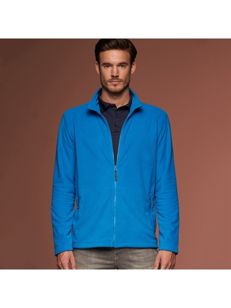 Pile da uomo personalizzato James & Nicholson Men's Basic Fleece Jacket