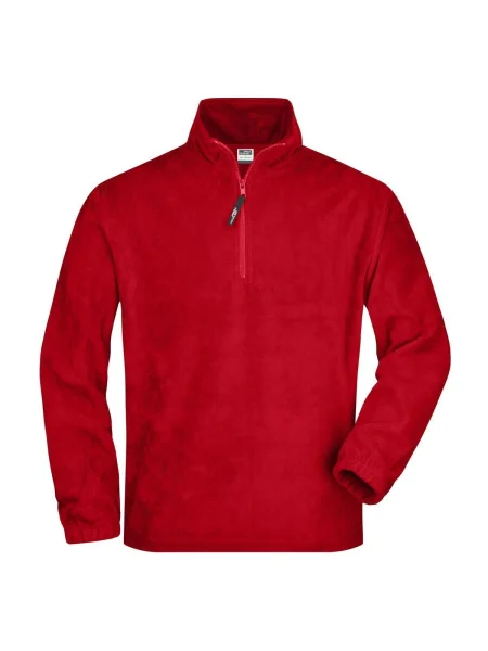 pile-da-uomo-personalizzato-james-nicholson-half-zip-fleece-red-57.webp