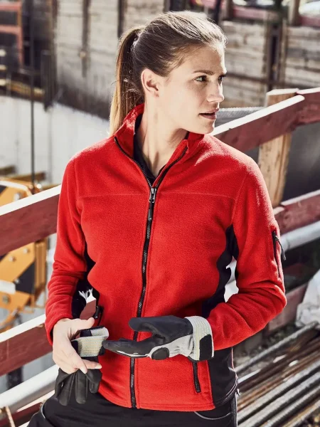 Pile da lavoro da donna James & Nicholson Ladies' Workwear Fleece Jacket - Strong