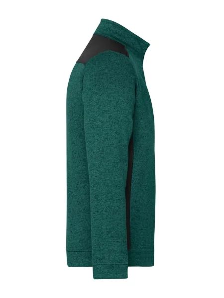 pile-da-lavoro-da-uomo-personalizzato-james-nicholson-mens-knitted-workwear-fleece-half-zip-strong-dark-green-melange-black-60.webp