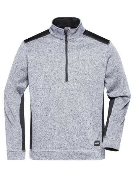 pile-da-lavoro-da-uomo-personalizzato-james-nicholson-mens-knitted-workwear-fleece-half-zip-strong-white-melange-carbon-77.webp