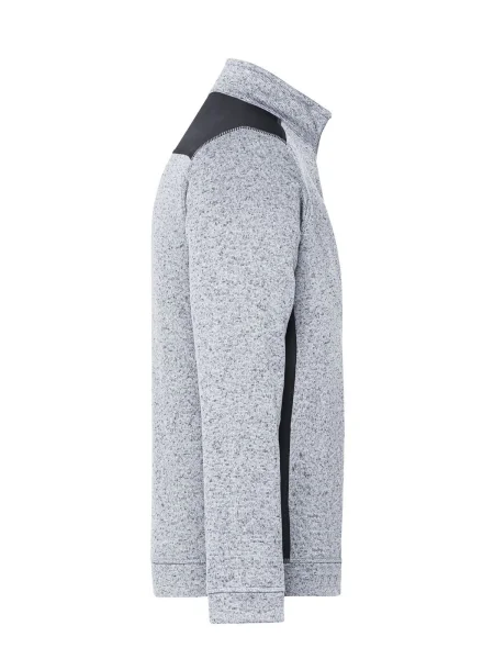 pile-da-lavoro-da-uomo-personalizzato-james-nicholson-mens-knitted-workwear-fleece-half-zip-strong-white-melange-carbon-80.webp