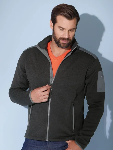 pile-per-uomo-personalizzato-james-nicholson-mens-knitted-fleece-jacket-13.webp