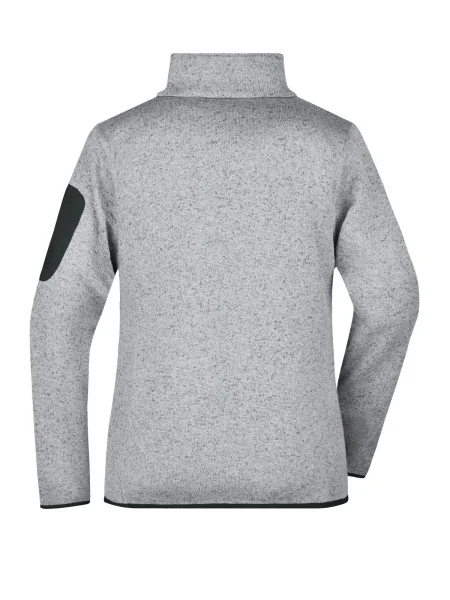felpa-da-donna-in-pile-personalizzata-james-nicholson-ladies-knitted-fleece-jacket-light-grey-melange-red-45.webp