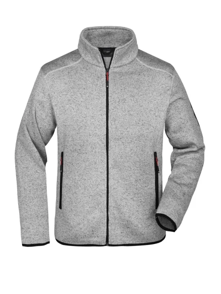 felpa-da-uomo-in-pile-personalizzata-james-nicholson-mens-knitted-fleece-jacket-light-grey-melange-red-39.webp