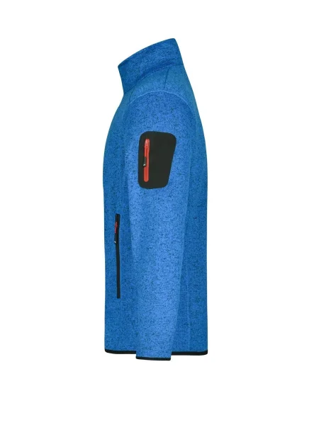 felpa-da-uomo-in-pile-personalizzata-james-nicholson-mens-knitted-fleece-jacket-royal-melange-red-44.webp