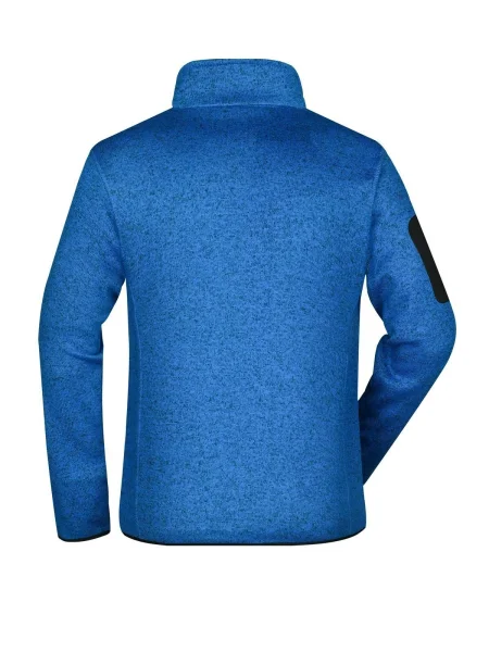 felpa-da-uomo-in-pile-personalizzata-james-nicholson-mens-knitted-fleece-jacket-royal-melange-red-45.webp