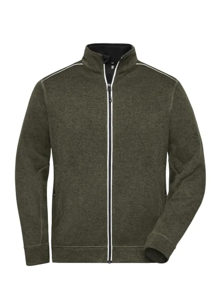 pile-da-lavoro-da-uomo-james-nicholson-mens-knitted-workwear-fleece-jacket-solid-olive-melange-black-48.webp