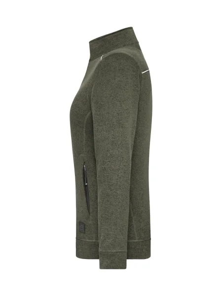 pile-da-lavoro-da-donna-james-nicholson-ladies-knitted-workwear-fleece-jacket-solid-olive-melange-black-48.webp