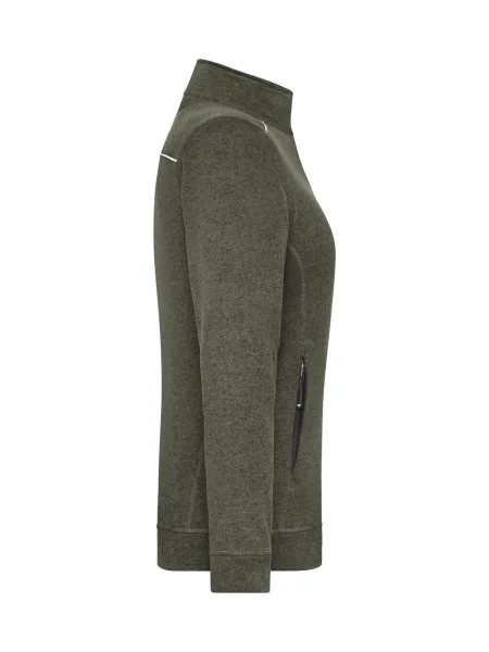 pile-da-lavoro-da-donna-james-nicholson-ladies-knitted-workwear-fleece-jacket-solid-olive-melange-black-50.webp