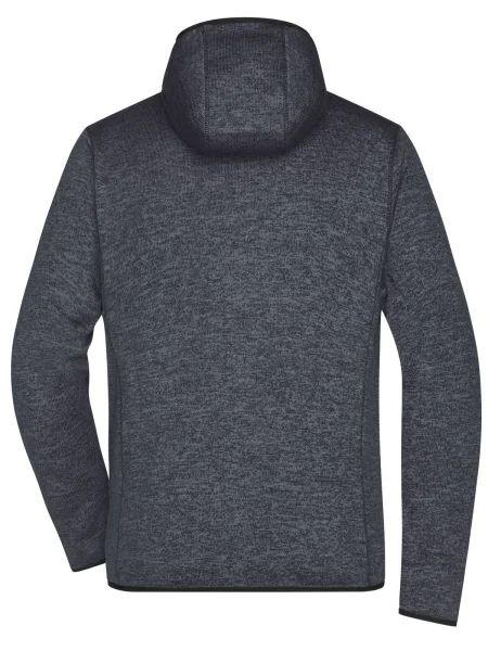 felpa-per-uomo-in-pile-personalizzata-james-nicholson-mens-knitted-fleece-hoody-dark-melange-black-40.webp