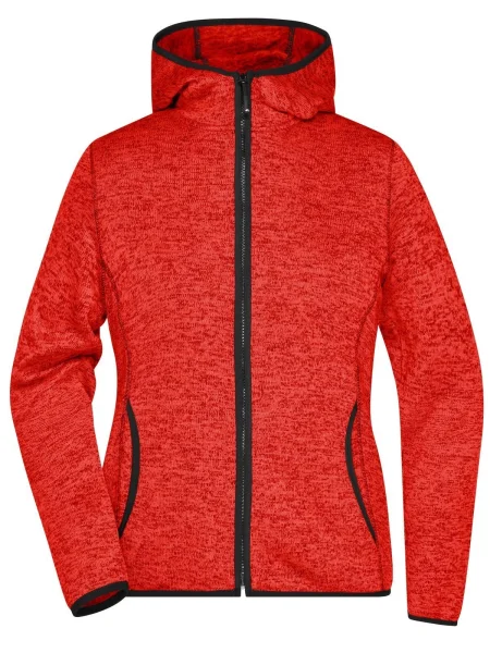 felpa-da-donna-in-pile-james-nicholson-ladies-knitted-fleece-hoody-red-melange-black-51.webp
