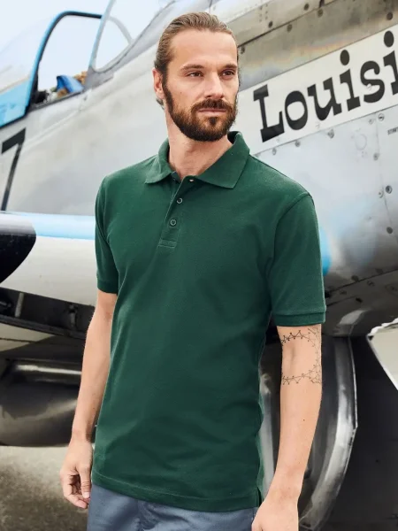 Polo da lavoro per uomo personalizzata James & Nicholson Workwear Polo Men