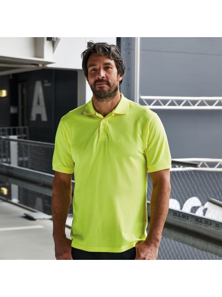 Polo da lavoro per uomo personalizzata James & Nicholson Men's Signal Workwear Polo